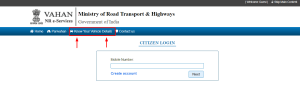 VEHICLE STATUS VAHAN NATIONAL REGISTER E SERVICES visual data 5