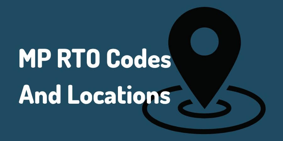MP RTO Codes And Locations