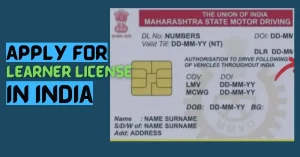 How To Apply For Learner license