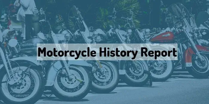Motorcycle History Report