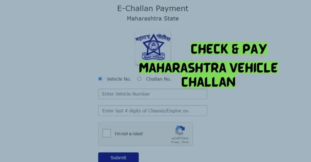 Maharashtra Vehicle Challan